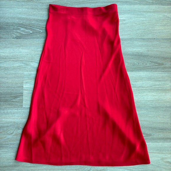 Sanctuary Red Slip Midi Skirt. Size S. - Picture 4 of 6